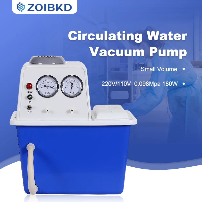 ZOIBKD Multi-Functional Circulating Water Vacuum Pump Non Polluting And Efficient Energy Saving SHZ-D (III) 0.098Mpa 220V/110V