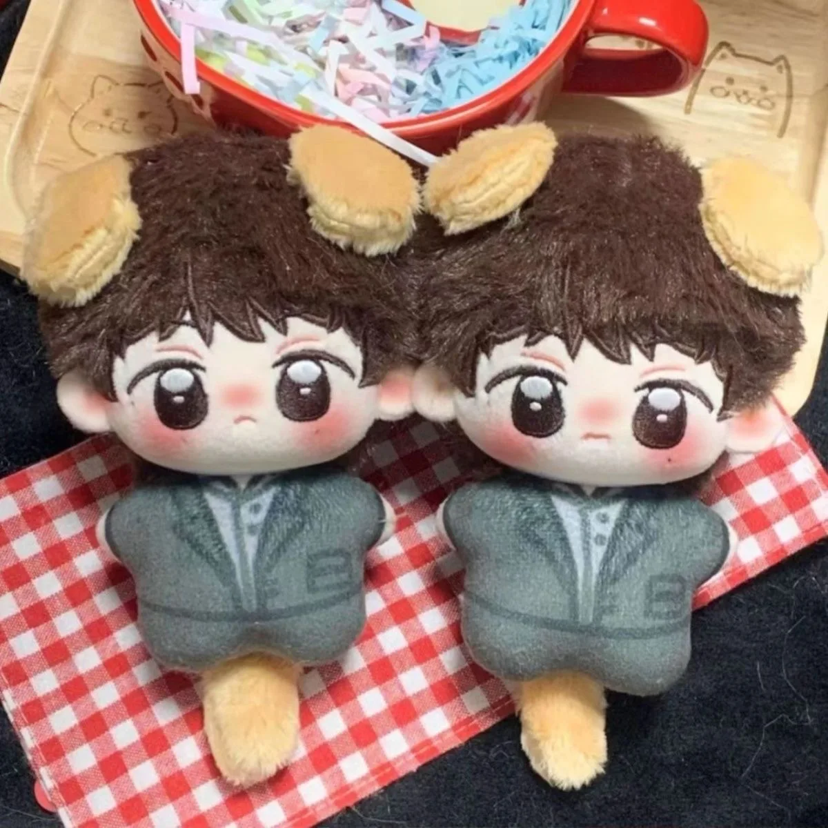 Ziyu 10cm Cotton Doll Zheng Peng Cotton Doll Wu Fearless Star Fan Surrounding Cosplay Doll