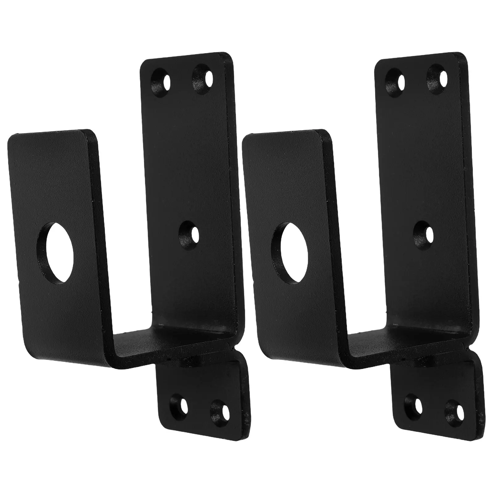 

Комплект усиленных дверных засовов-кронштейнов для откидных дверей, барьер для дома, квартиры, ворот, металлический держатель U-образной формы для безопасности