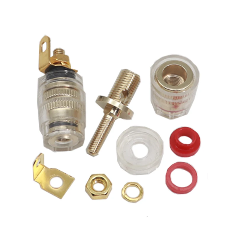【10-1PCS】32.5mm 4mm Binding Post Terminal Speaker Test Banana Plug Socket Connector Amplifier Speaker K5DB image 4