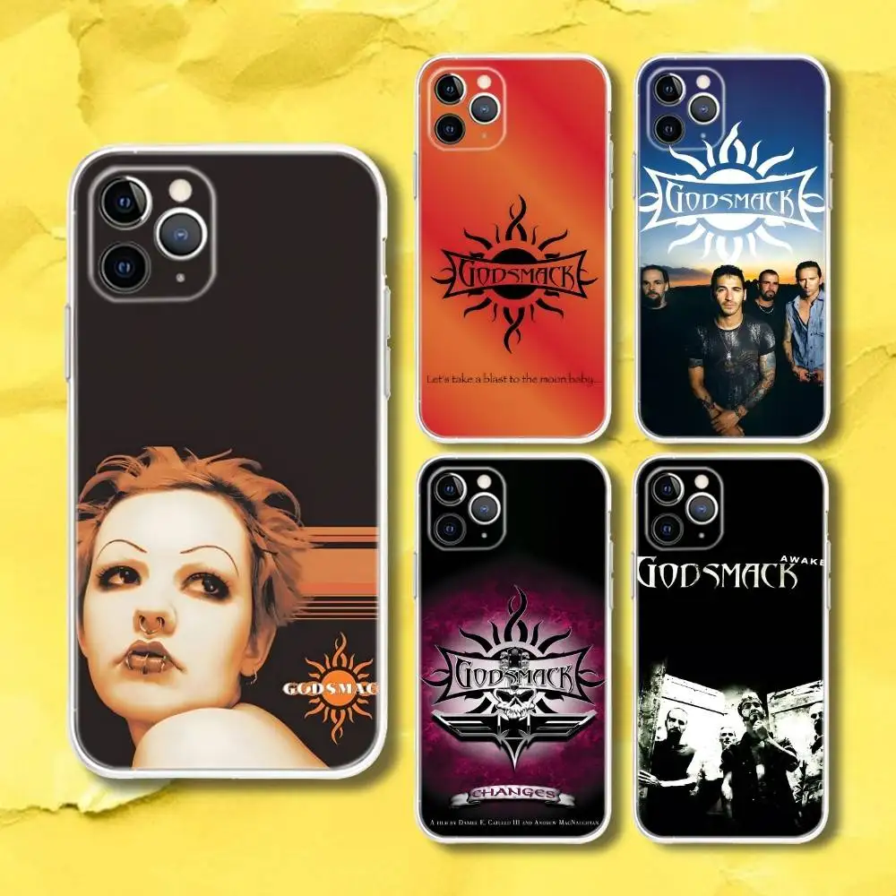 

G-Godsmack Awake Transparent Phone Case For iPhone 17,13,15,12,11,14,16 Pro Max Mini 7,8 Plus SE4,17E Air Fundas