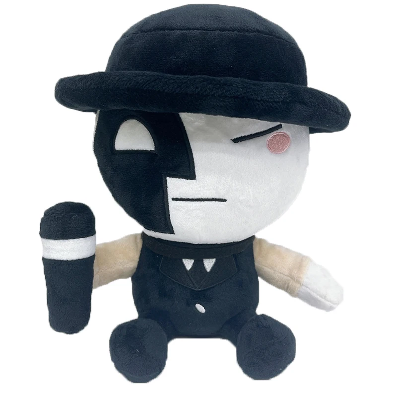 Nowa Pluszowa Figurka Artystyczna Die of Death 20cm, Figurki Anime, Pluszaki z Kreskówek, Wypchane Lalki, Gadżety, Dekoracje, Zabawki dla Dzieci, Prezenty Urodzinowe
