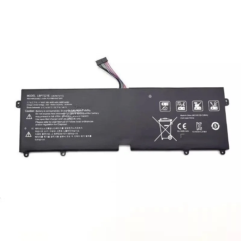 New 7.7V 4495mAh LBP7221E LBG722VH Replacement Laptop Battery for LG Gram 13Z940 14Z960 15Z970 14Z950 15Z975 15Z960