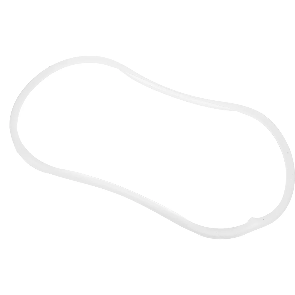 

Anti Overflow Sealing Ring Silicone Elastic Soup Bucket Lid Rings Reusable Heat Resistant Food Grade Stainless Steel Pad Circle