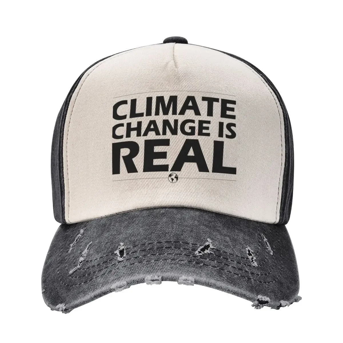 

Climate Change Is Real Baseball Cap Mountaineering Beach Outing Military Tactical Cap golf hat genuine Designer Man Women's