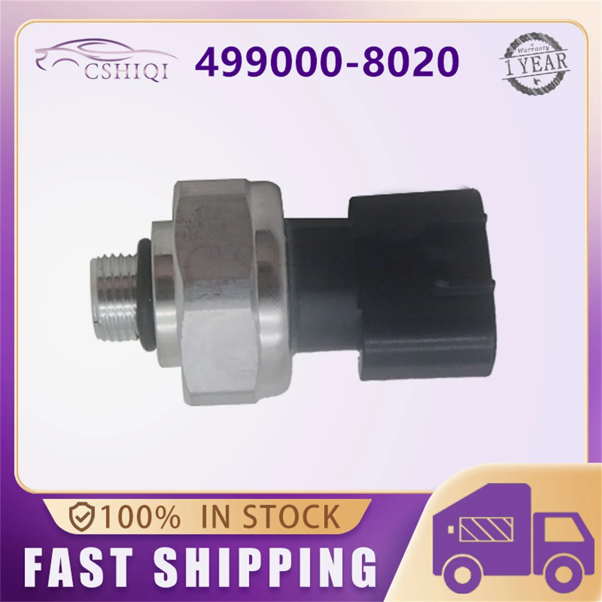 499000-8020 For Suzuki Swift 1.2L Grand SX4 1.6L A/C Air Conditioning  Pressure Sensors 9554658J00 95546-58J00 4990008020