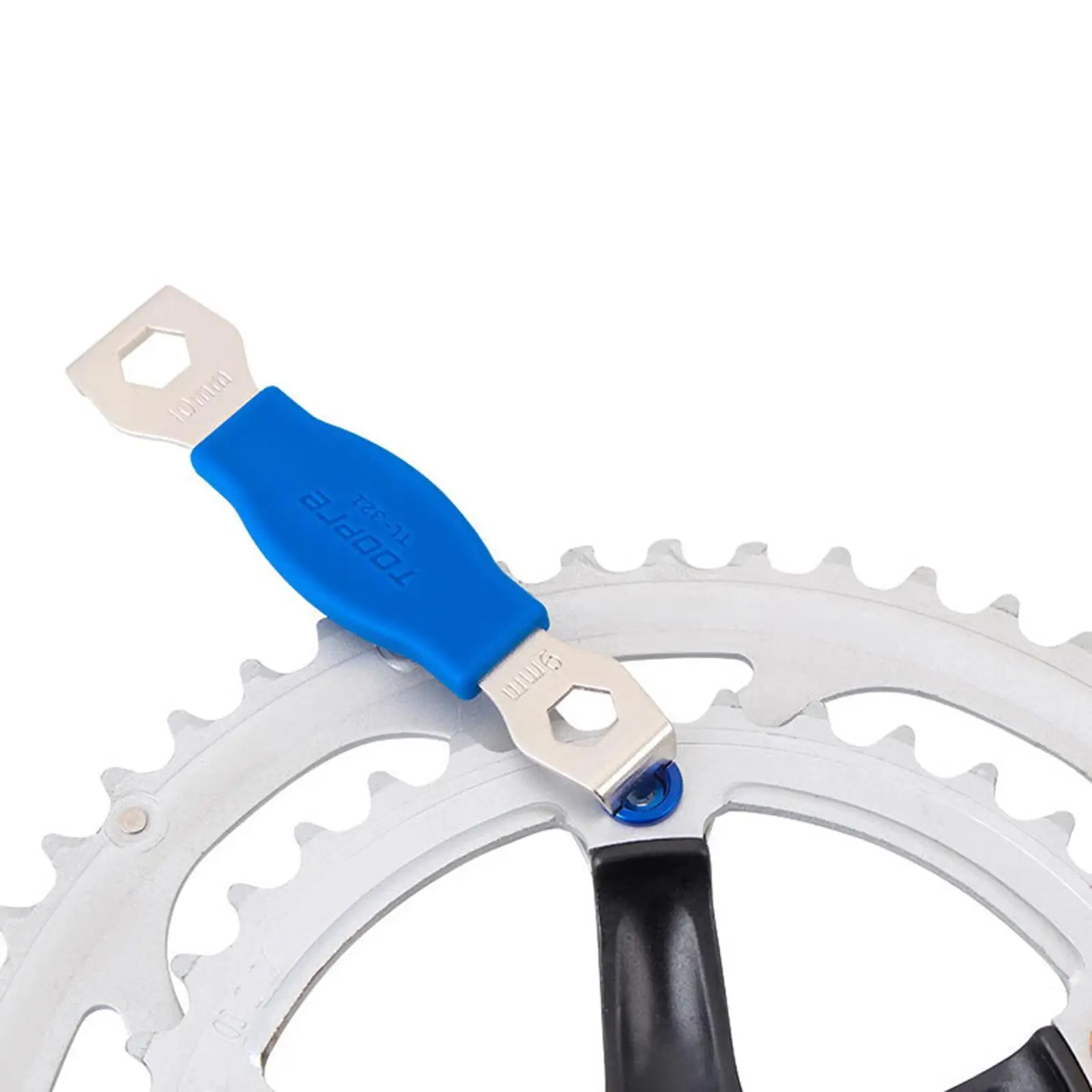 Портативный ключ для велосипедной цепной звездочки со стальной ручкой, аксессуар для велоспорта, для набора инструментов для MTB и шоссейных велосипедов