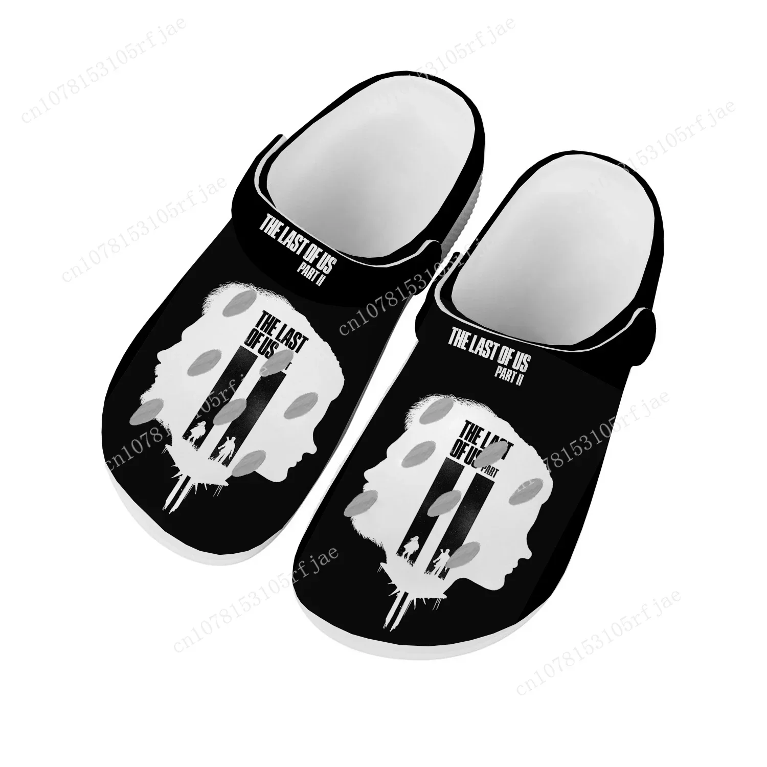 

The Last of US Part II Home Clogs Cartoon Game Mens Womens Custom Built Water Shoes Fashion Garden Beach Hole Slippers Sandals