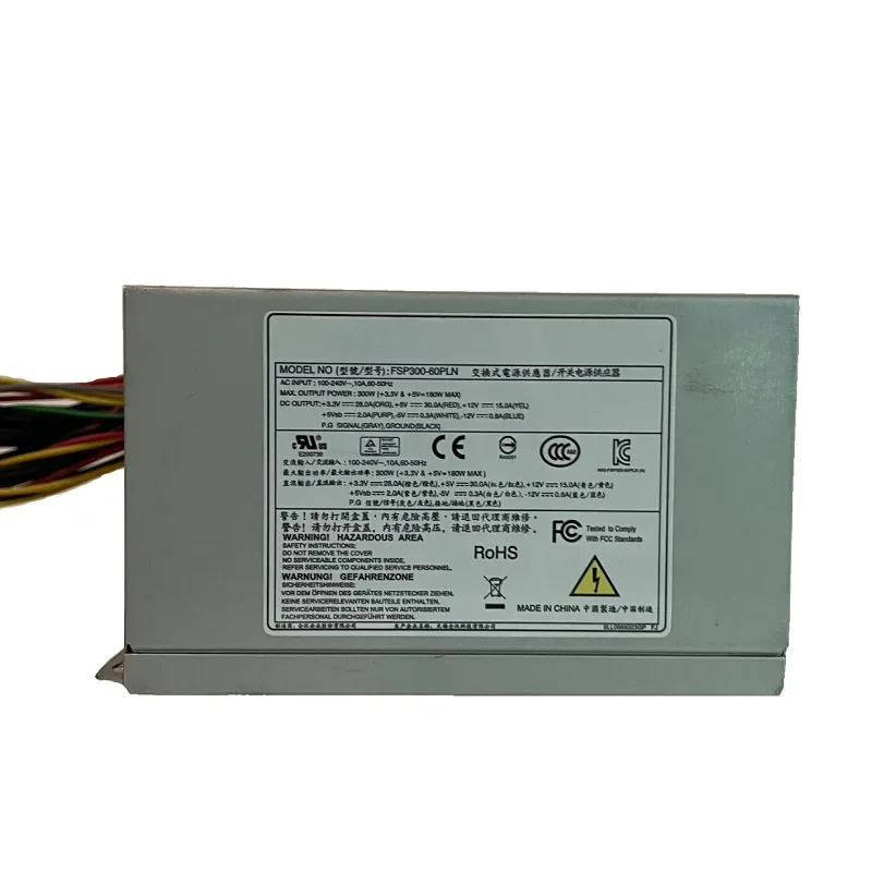 

FSP300-60PLN Power Supply For Advantech IPC-610L 610H Industrial Computer 300W Psu