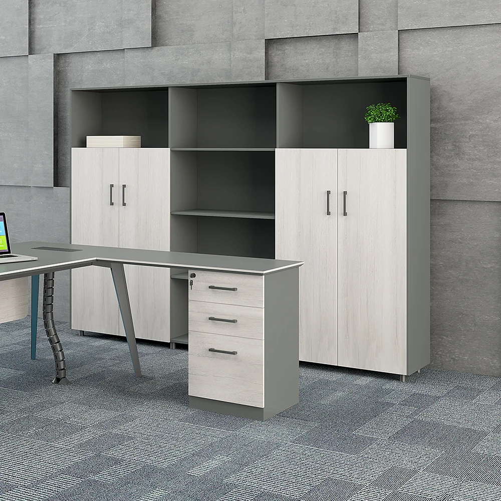 Office Furniture Type And Wooden Material File Cabinet