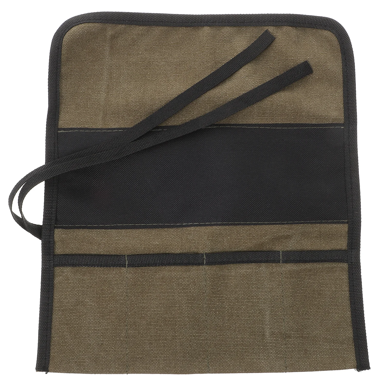 النجارة قماش أداة لفة المنظم الحقيبة متعددة الشبكة الثقيلة أداة تخزين الناقل حقيبة متعددة الأغراض حقيبة التخزين #4