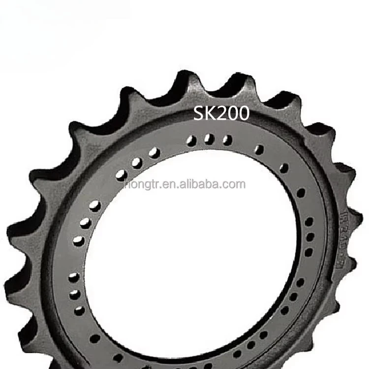 SK200-5 SK200-6 Excavator Parts Chain Sprocket Drive Sprocket for Kobelco Undercarriage LQ51D01002P1