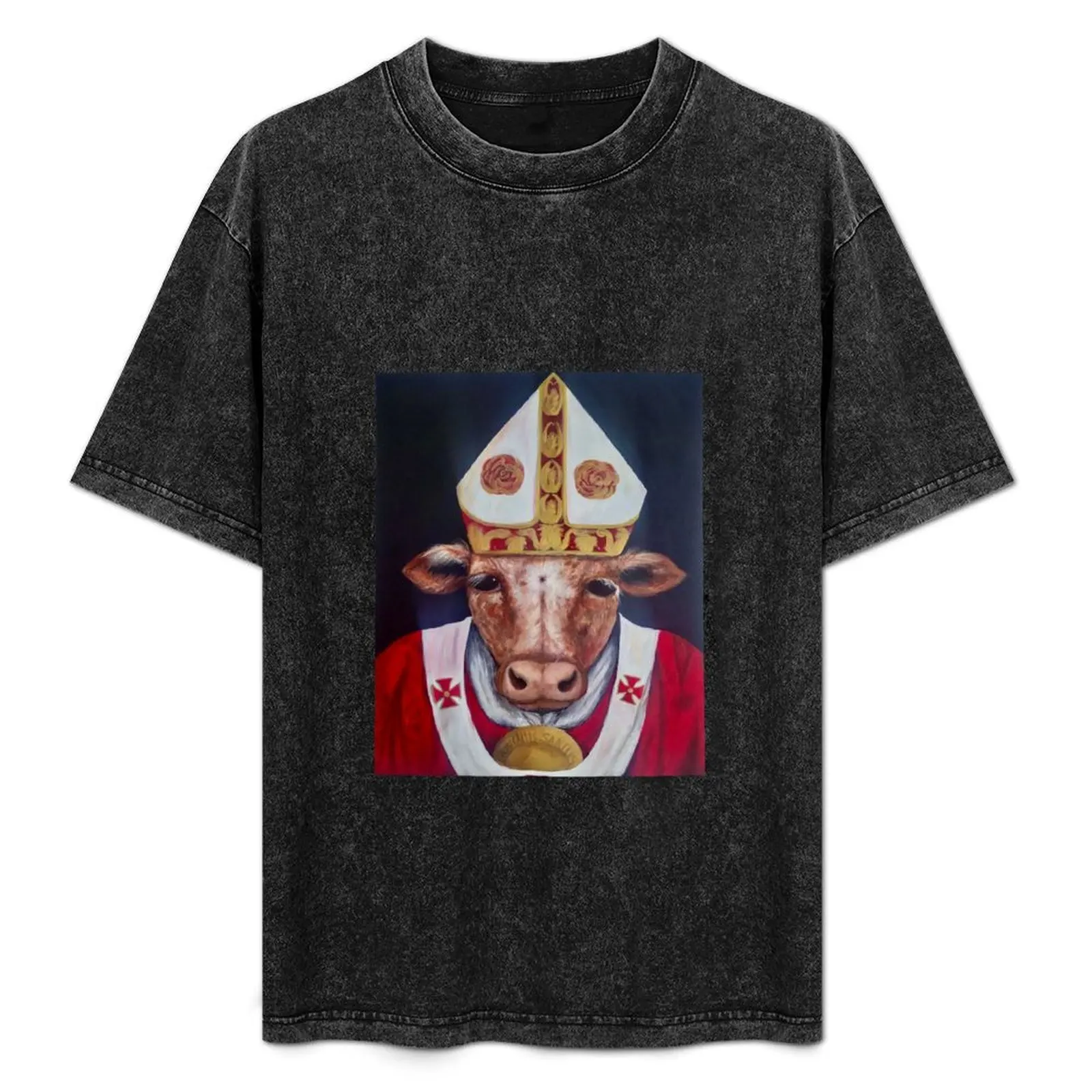 Bovinus Santus (Red) T-Shirt Sport Basic Moisture Wicking Tee