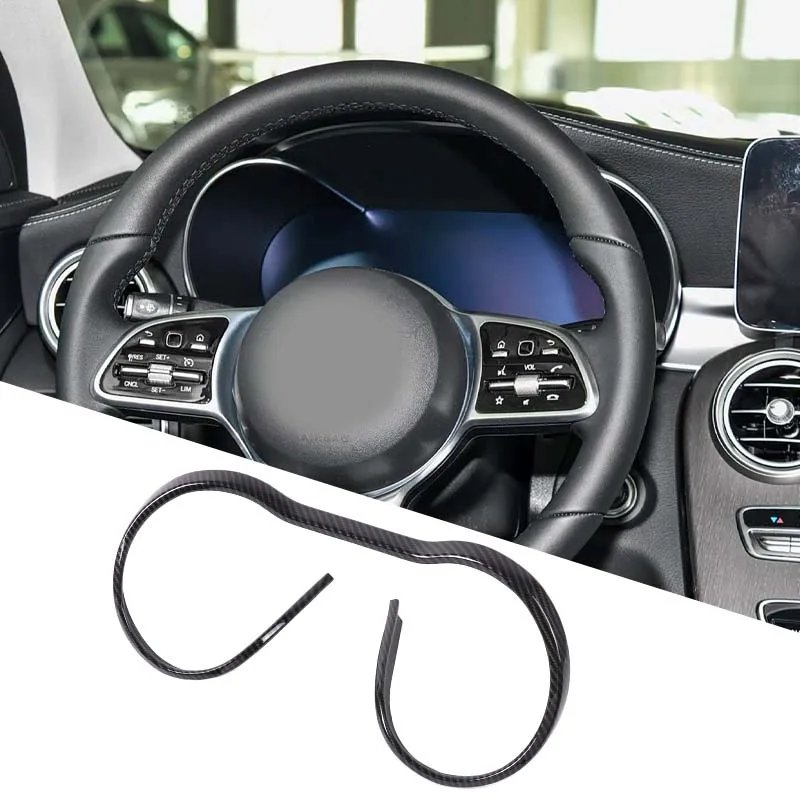 Speedometer Frame Trim Ring Car Instrument Frame Surround Trim Car Accessories For Mercedes Benz C V Class W205 W447 2015-2021