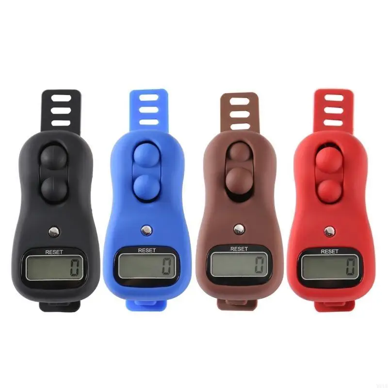 Large Screen Digital LCD Electronic Hand Tally Finger Counter Prayer Counters for Meditation Yoga Relieve Tension Reset