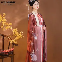 5pcs Ancient Chinese Clothes Hanfu Cosplay Retro Traditional Chinese Dress Song Dynasty Princess Halloween Costumes for Women