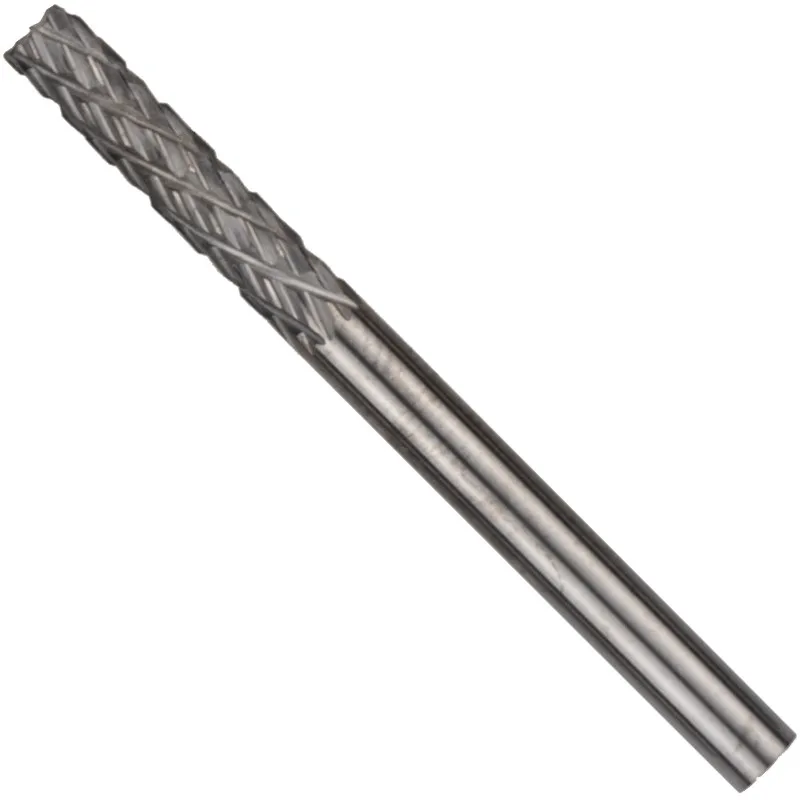 3*3mm Shank Carbide Grinding Bit / Hard Alloy Rotary Burr / Single‑& Double‑Flute Milling Cutter for Wood Grooving & Carving