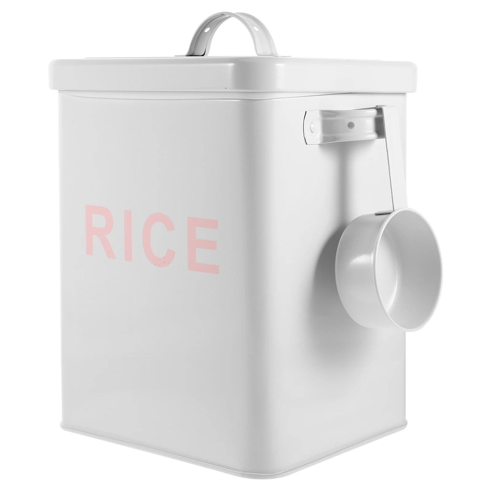 

Bucket Storage Box Household Container Sturdy Case Flour Organizer Rice Storage Tank Dust Proof Design Suitable