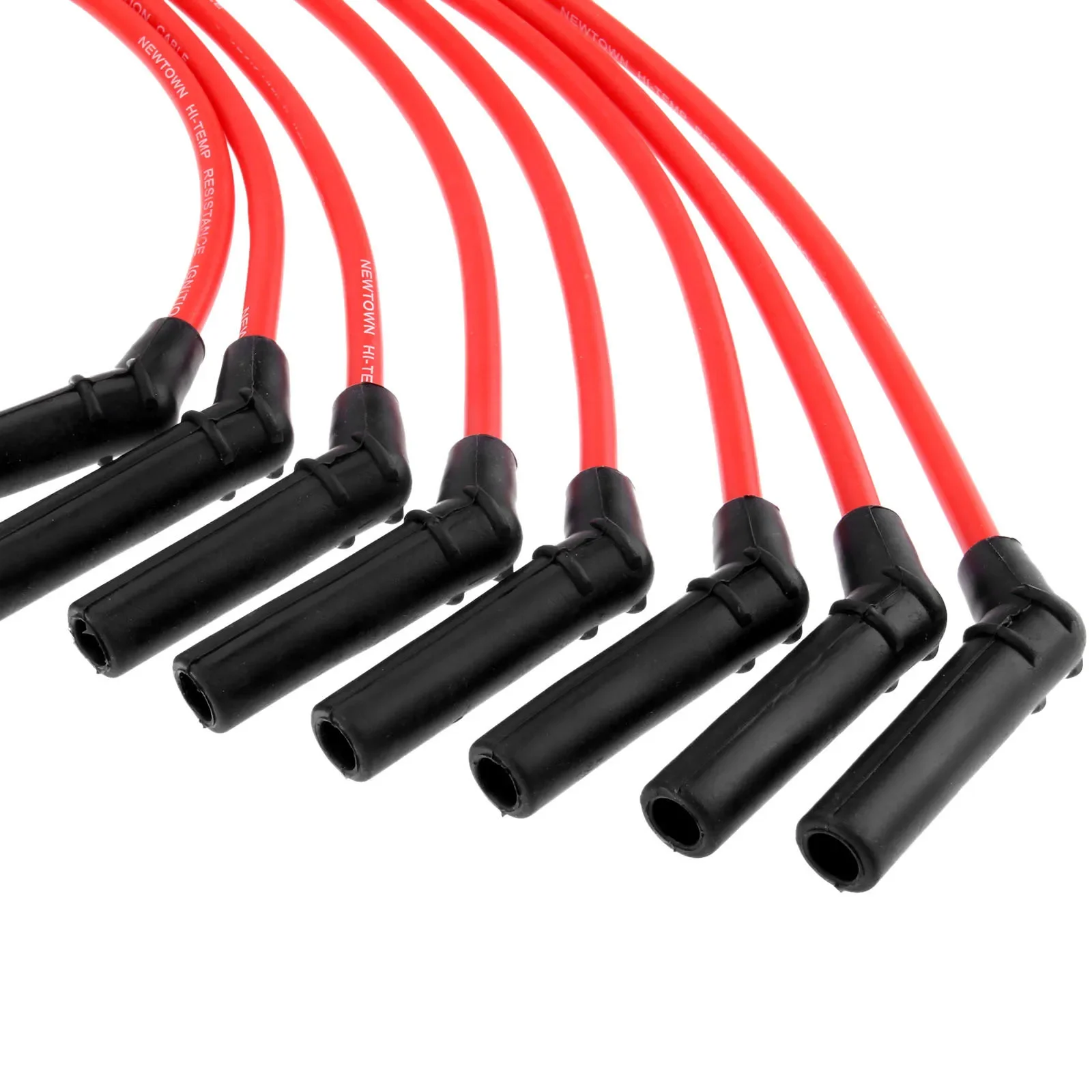 10Pcs 9mm Ignition Wires Spark Plug Wire Cable Set M12259R301 For Ford MUSTANG F-150 5.0L 5.8L V8 SBF 302W 302 WINDSOR