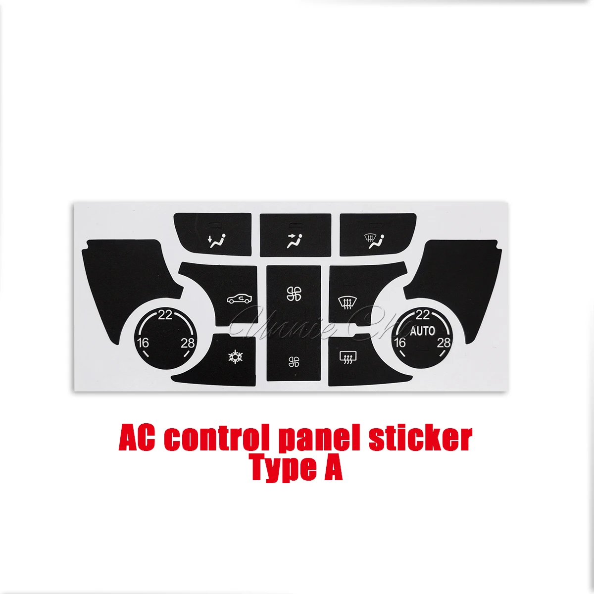 For Opel Mokka Stickers for Vauxhall Interior Accessories 2013 to 2017 Button Repair Decals for Buick Encore Verano AC Panel