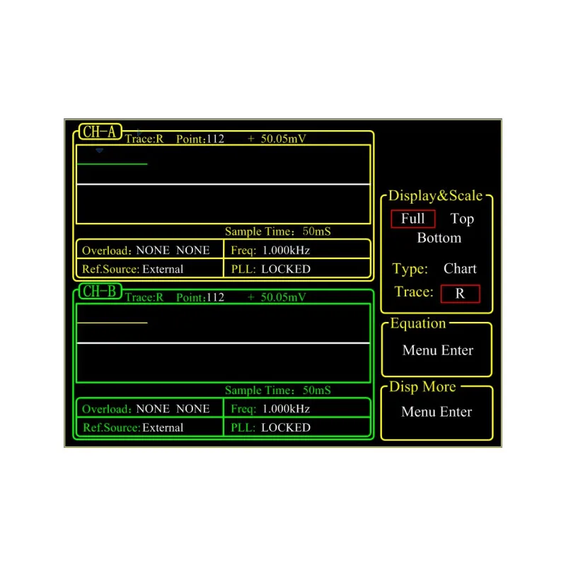Fonte de alimentação do amplificador digital Lock-In DX-001C DSP
