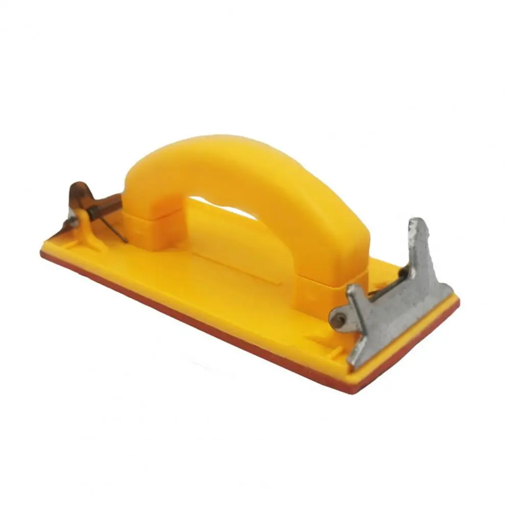 Comodo supporto per carta vetrata supporto per carta vetrata stabile in plastica antiscivolo pratico telaio in carta abrasiva per la lavorazione del legno