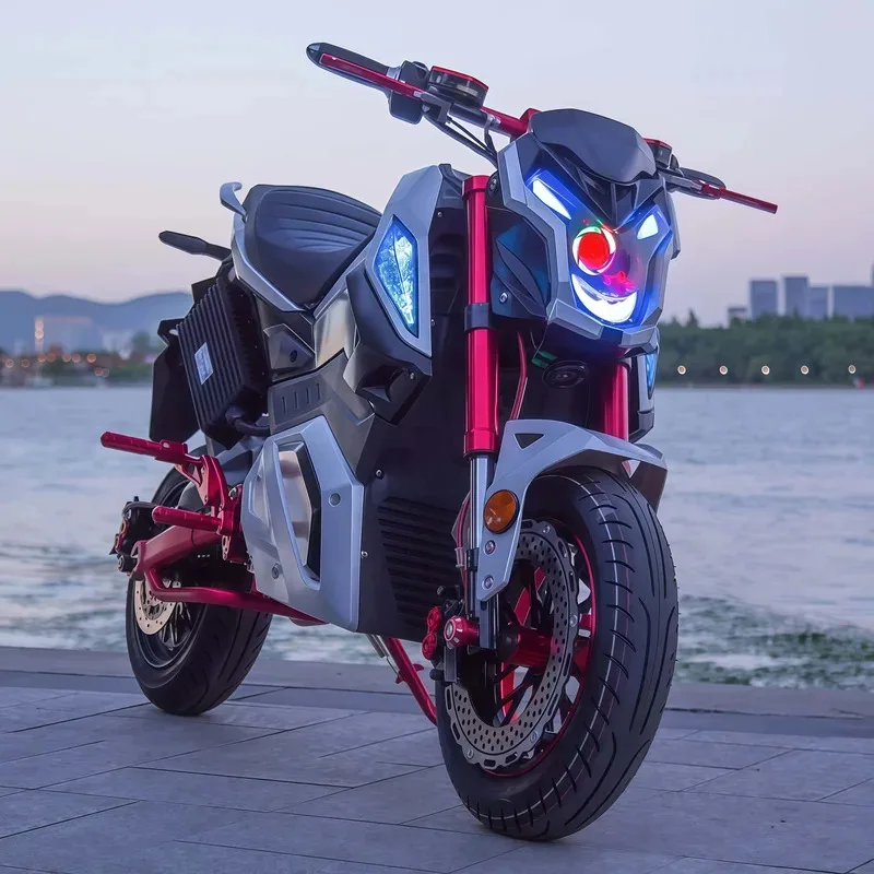 

Hot Selling Electric Motorcycle 2000w Brushless Motor Electric Streetbike 72v Off Road Electric Moto Adult Dirbike 80km/h