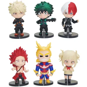 Tokoh Anime My Hero Academia Figurine Deku Lucu Mainan Model PVE Midoriya Izuku Kawaii Koleksi Pameran Dekorasi Kamar untuk Hadiah 12 penjualan terbaik figura my hero academia - №