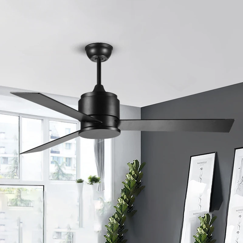 

OUFULA Nordic Without lights Ceiling Fan Modern Minima lism Living Room Bedroom Study Cafe Hotel