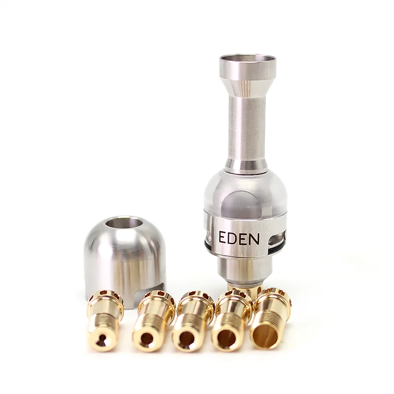SXK Phong Cách LYNK Eden RBA Vapeshell Cầu Xe Tăng Cho BB Mod Đồng Phôi Hộp 1.2Mm/2Mm/2.5Mm/3Mm/3.5Mm/4Mm Không Chân Vs MOBB V2 RBA