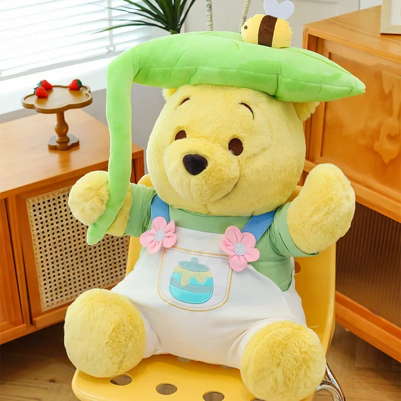 40/70cm Winnie The Pooh Disney Plush Toys Cute Kawaii Anime Plushie Dolls Pooh Bear Stuffed Pillows Gifts for Children Christmas