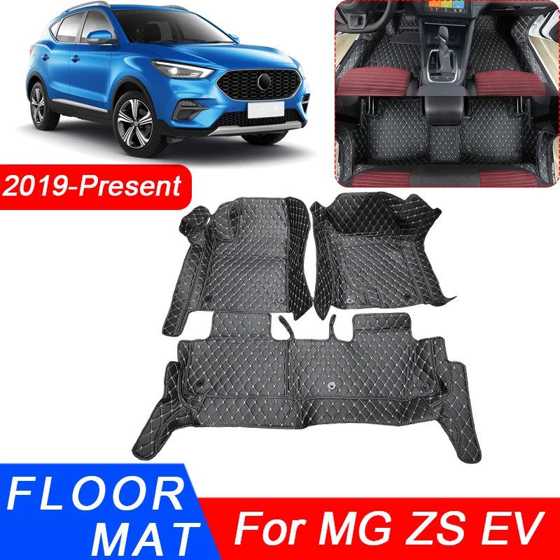 

3D Full Surround Car Floor Mat Protect Liner Foot Pads Carpet PU Leather Waterproof Cover Auto AccessoriesFor MG ZS EV 2019-2025