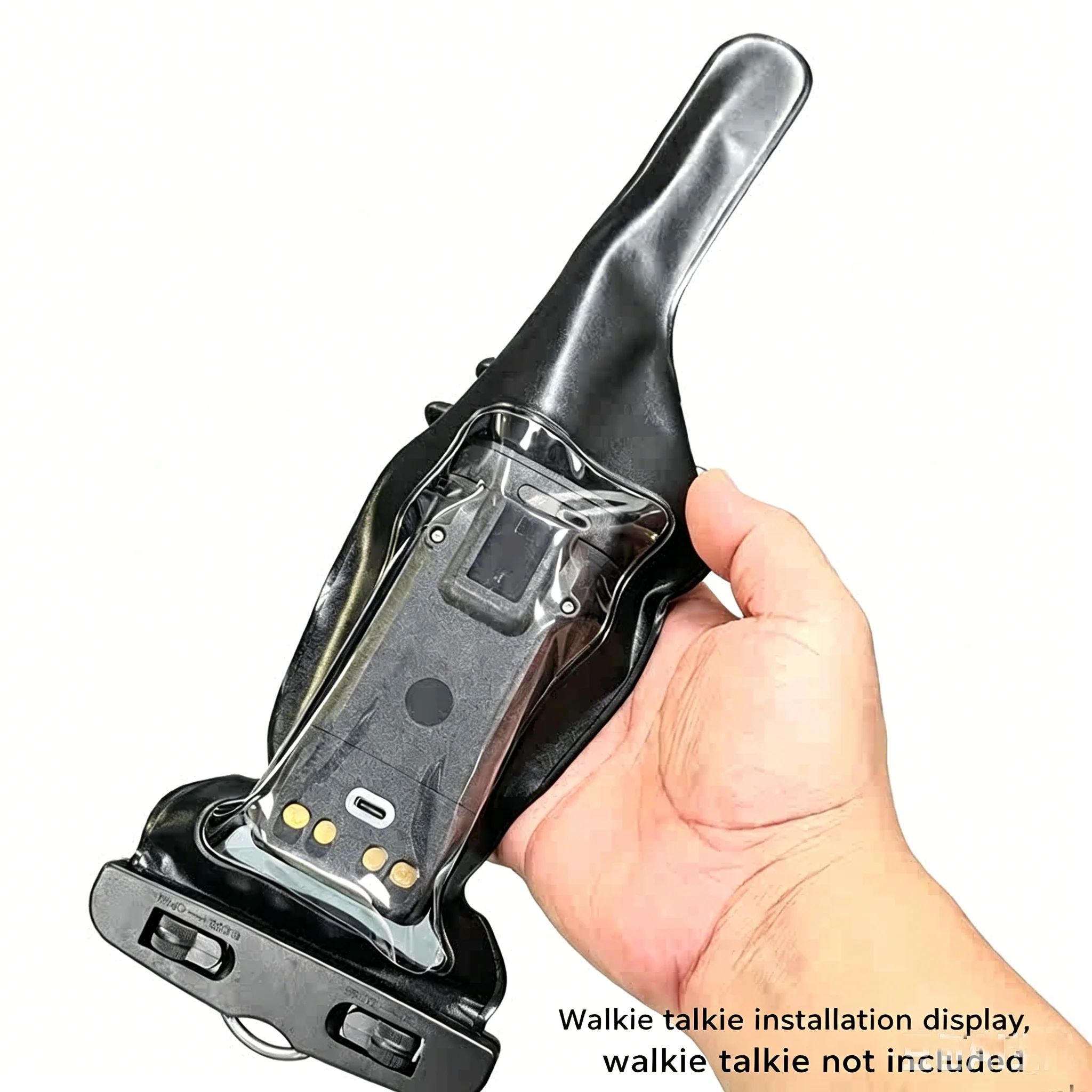 Portable Thickened Waterproof Radio Case Bag For Motorola Kenwood Baofeng UV-5R UV-82 UV82 UV-9R Walkie Talkie Rainproof Bag