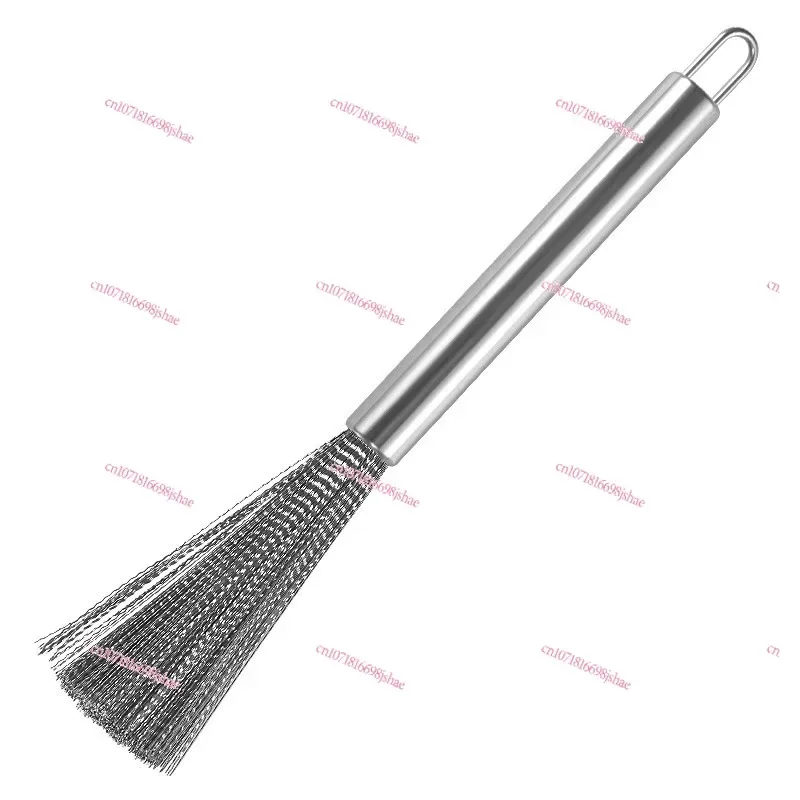 Stainless Steel Long-handled Pot Brush, Special for Kitchen, Does Not Hurt The Pot, Cleaning and Decontamination Artifact