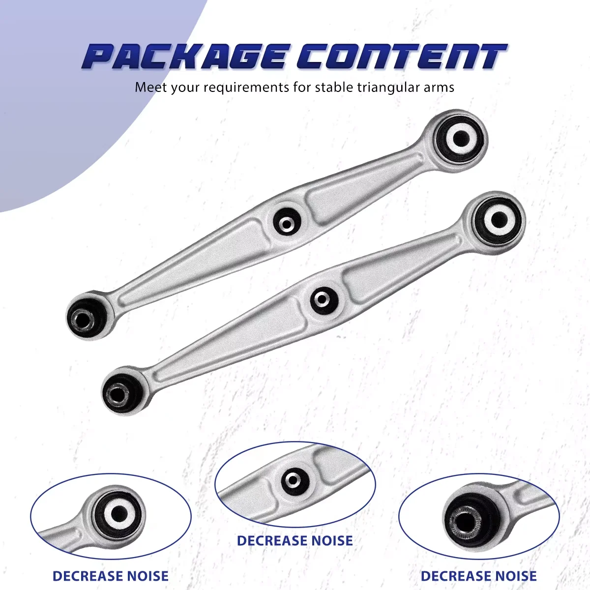 AzbuStag 10Pcs Rear Lower Upper Forward Control Arm Lateral Link for LEXUS LS460 LS600h 2007 2008 2009 2010 2011 2012 2013-2017