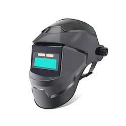 Professional PP Automatic Dimming Welding Helmet with LCD Screen Heat-Resistantt Auto-darkening Welding Glass for Weld Grind&Cut