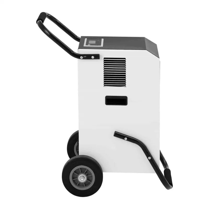 Easy to install compact moist air drying commercial dehumidifier