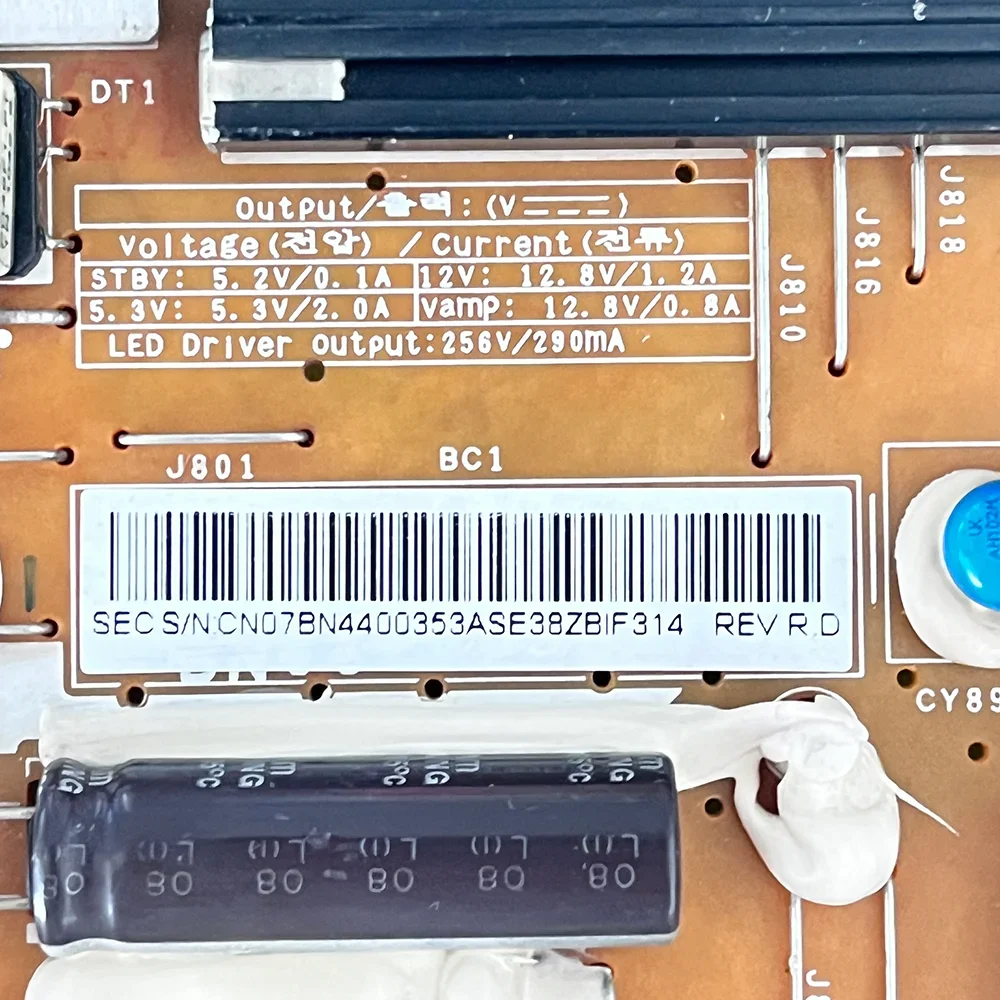 BN44-00353A płyta zasilająca dla UE40C5100QWXZF UE46C5100QWXZF UN40C5000QMXZD UA46C5000Q UA40C6200UF UE40C5100QWXXU