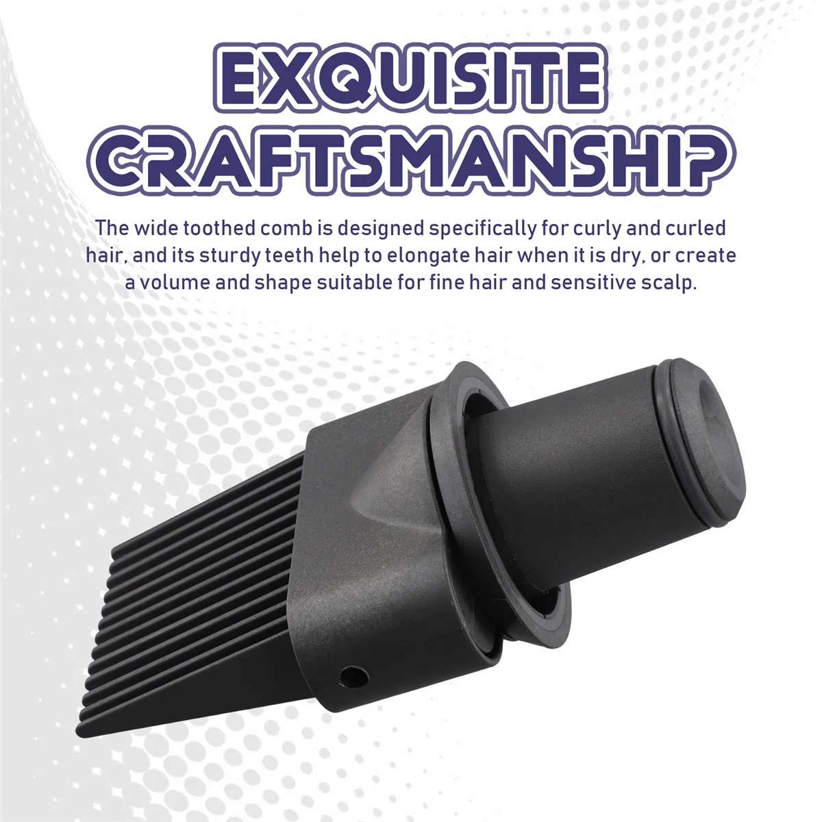 Для сверхзвукового фена Dyson HD01 HD08 HD02 HD03 HD04, насадка-гребень с широкими зубьями 969748 -01 Аксессуар для фена