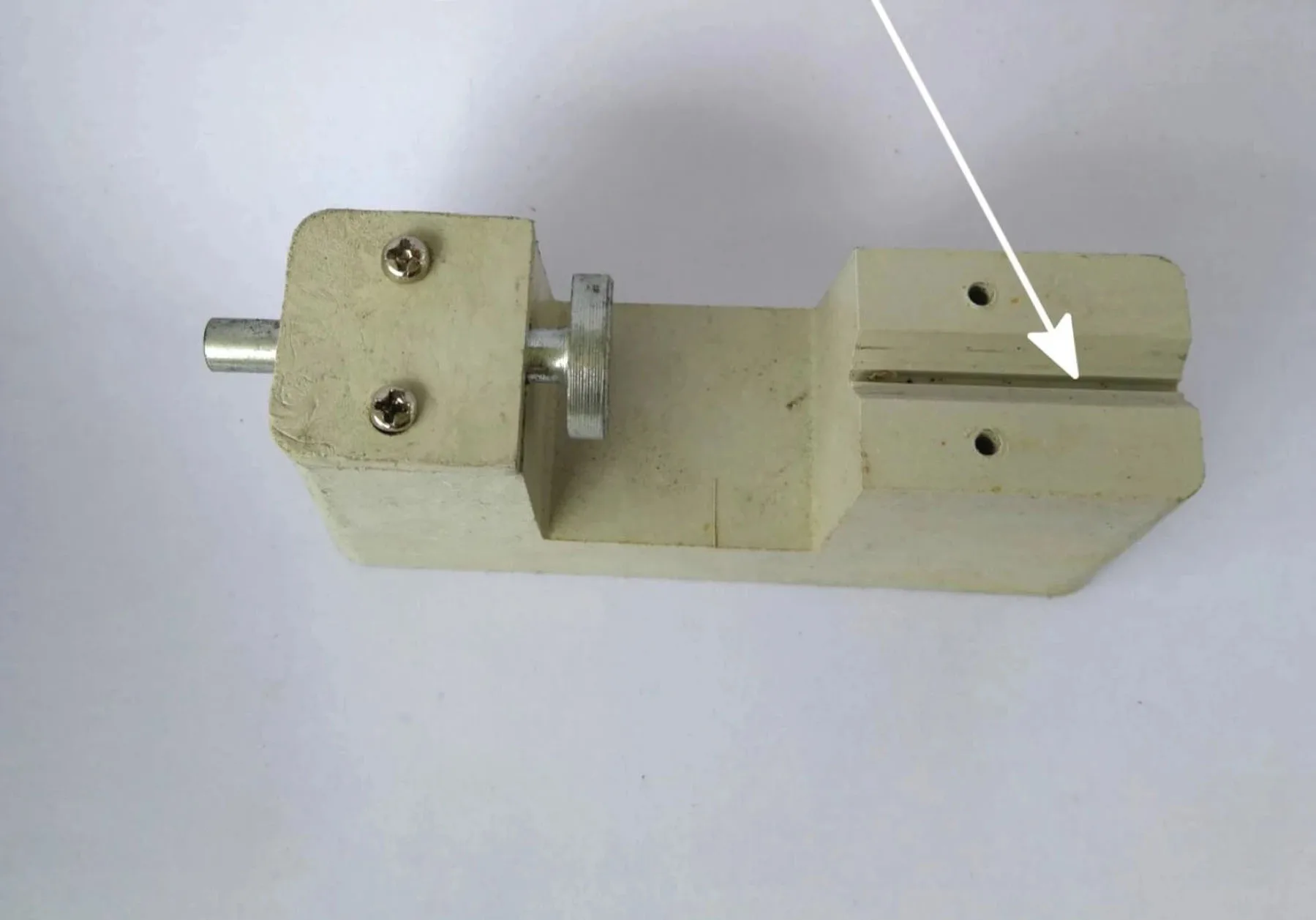 1Pc Gem Working Aligner Locator Horizontal Seat Jewelry Working Tool Butt Vertical Horizontal