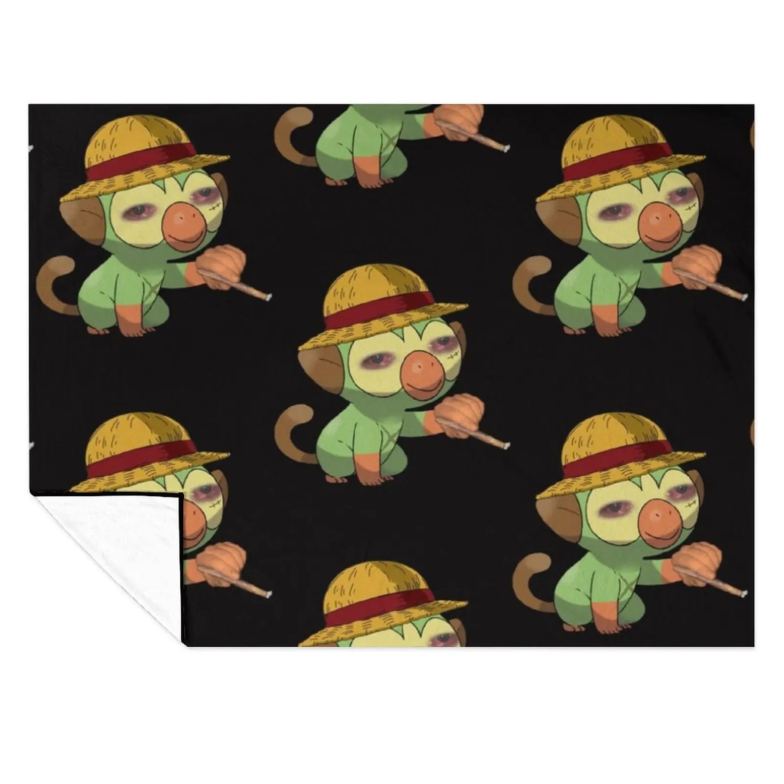 

Grookey C. Boofy Classic T-Shirt Throw Blanket Blankets Sofas Of Decoration cosplay anime For Sofa Thin Kid'S Blankets