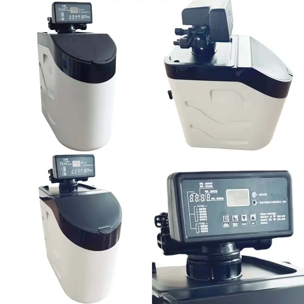 Commercial Small-Sized Kitchen Water Softener Automatic Controller Outdoor Scale Resin Material Electric Power