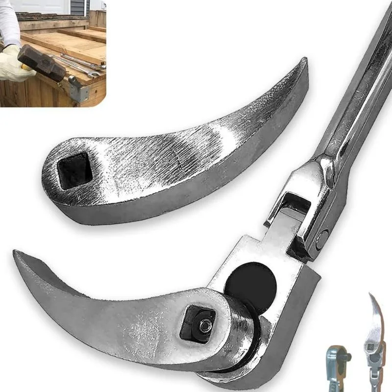 1pcs Crowbar Adapter Head Tool Creative Pry Bar Sharpening Head Home Tools Supplies