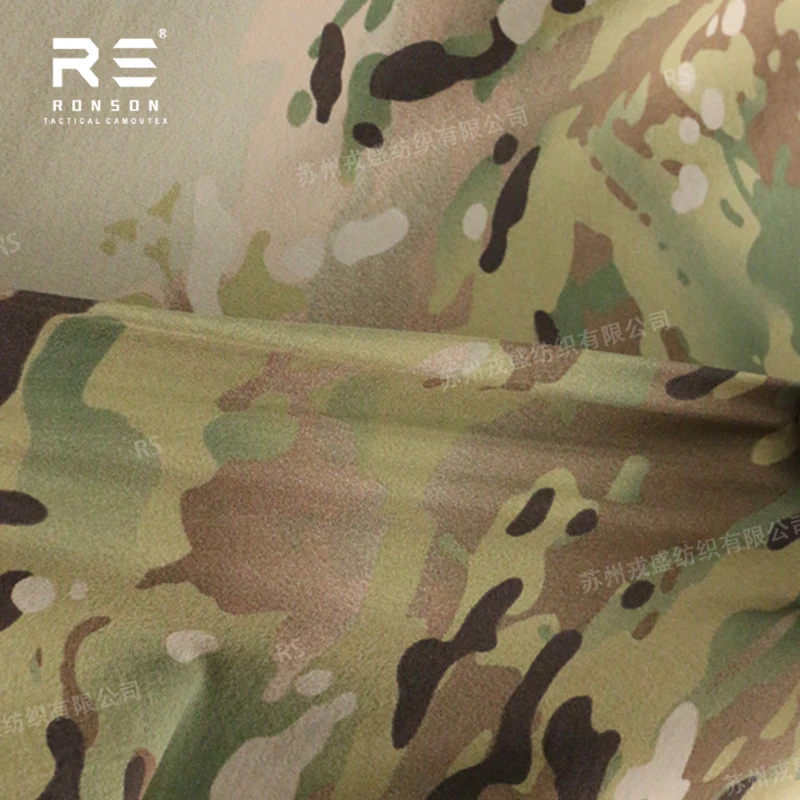 Tela elástica nylon-spandex estampada 4vias pantalones de entrenamiento - imagen 4