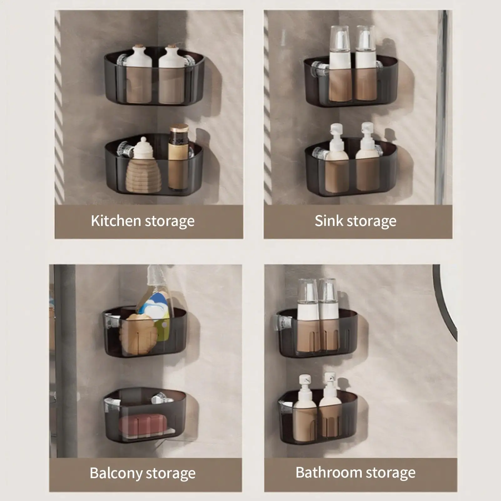 

Kitchen Sink Sponge Holder Corner Sink Strainer Kitchen Drain Basket Storage Rack Drainer Corner Strainer For Cleaning Cloth