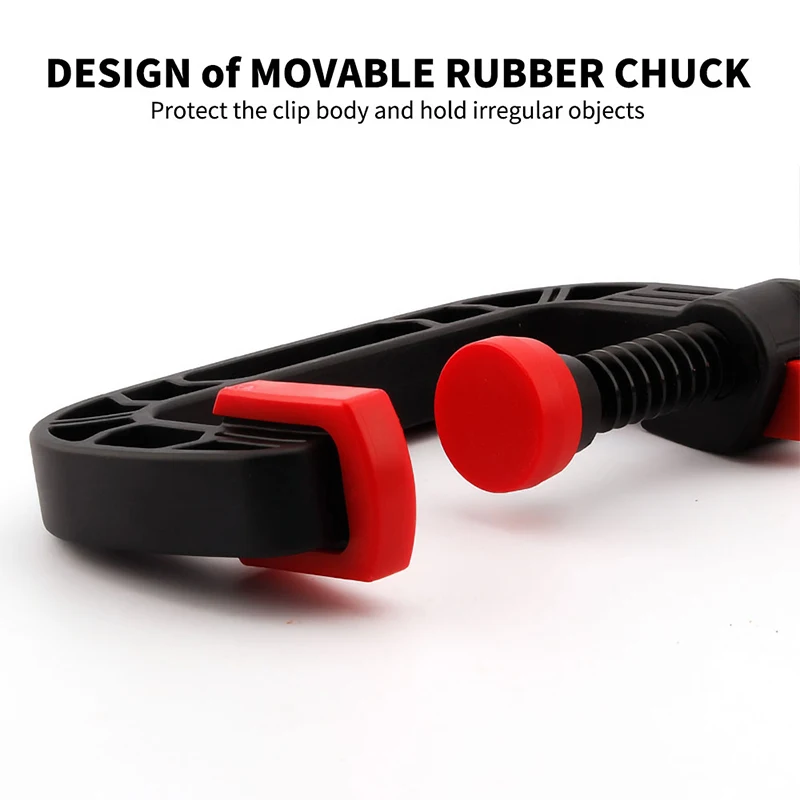 2inch G Clip Quick Release C Clamp Convenient Nylon Plastic Woodworking G-type Fixed Clamps DIY Carpentry Tools Bar Clip
