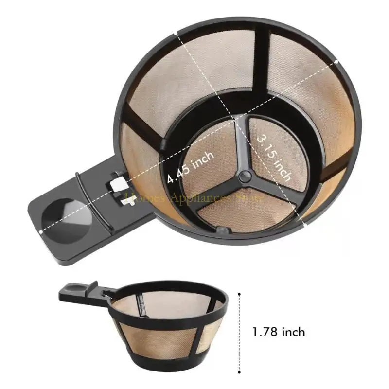 D0AB 2 PCs Kaffeemaschinen Filterkaffee Infuser Kaffeesieger Kaffeefilter Tasse