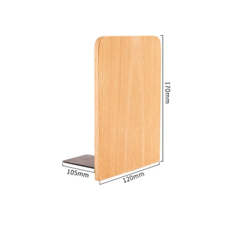 عرض حامل الطبيعة الخشبية الدفتين الزان الجوز INS سطح المكتب رف الكتب بسيط منظم مكتب كتاب دعم رف تخزين المكتب