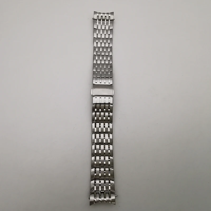 Good Quality Stainless Steel Watch Bracelet Band  Chain For 41mm De Ville Hour Vision 431, Watch Aftermarket Parts Width 20mm