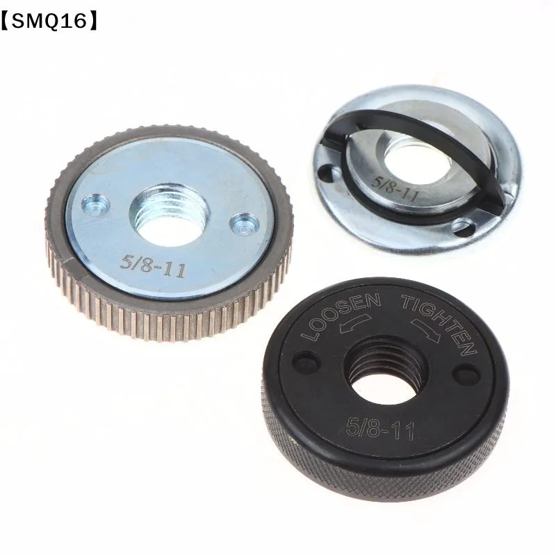 Thread Angle Grinder Self-Locking Pressing Plate Platen Quick Release Flange Nut Clamping Power Chuck Tools Parts【SMQ】